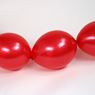 Imagen de Globos Rojo Metal 15cm Cadena Sempertex LOL6-515 (50)