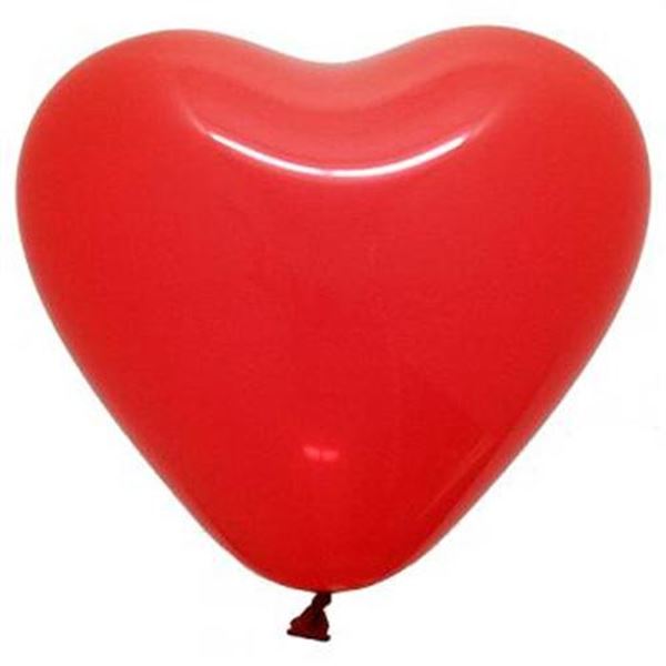 Imagen de Globos Corazón Rojo 30cm R12-FCORAZ (50)