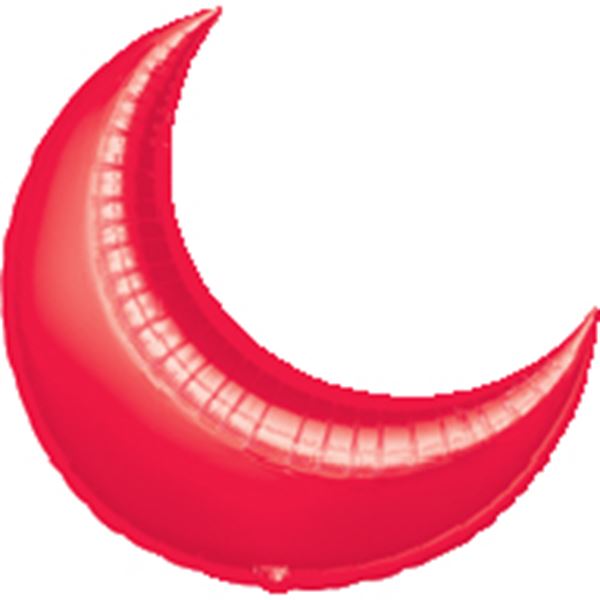Picture of Globo luna rojo 89cm