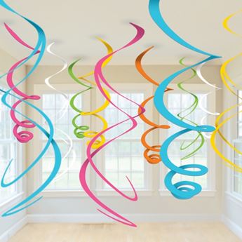 Imagen de Decorados Espirales Multicolor (12)