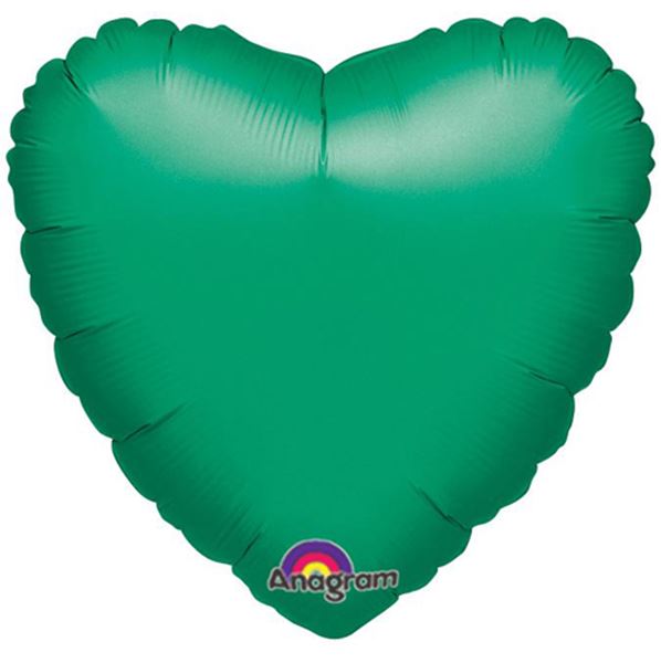 Picture of Globo Corazón Verde (45cm)