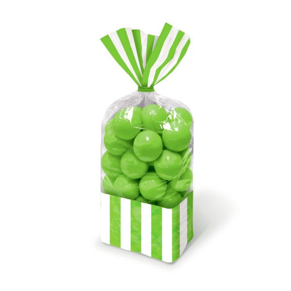 Bolsas Celofán Rayas Verde Claro (10)✔️ por sólo 2,43 €. Envío en 24h.  Tienda Online. . ✓. Artículos de decoración  para Fiestas.
