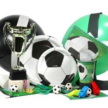 Decoraciones para fiestas de fútbol globos de aluminio número 1 para niños  fanáticos del fútbol fiesta de cumpleaños decoración de fiesta del día