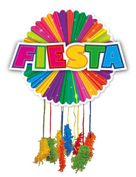 Picture of Piñata Fiesta cartón 42cm 