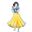 Picture of Globo Blancanieves Forma (93cm)