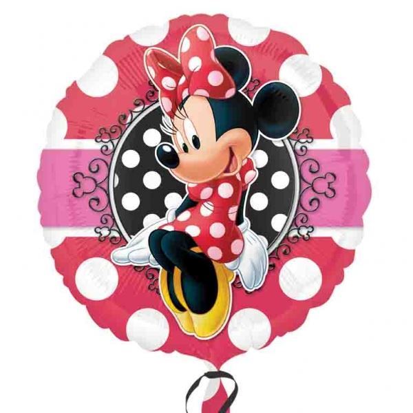 Globo Minnie Mouse Círculo (43cm)✔️ por sólo 3,83 €. Envío en