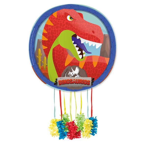 Piñata Dinosaurios Surtida cartón 42cm✔️ por sólo 7,11 €. Envío en 24h.  Tienda Online. . ✓. Artículos de decoración  para Fiestas.