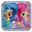 Imagen de Platos Shimmer y Shine cartón 23cm (8 unidades)