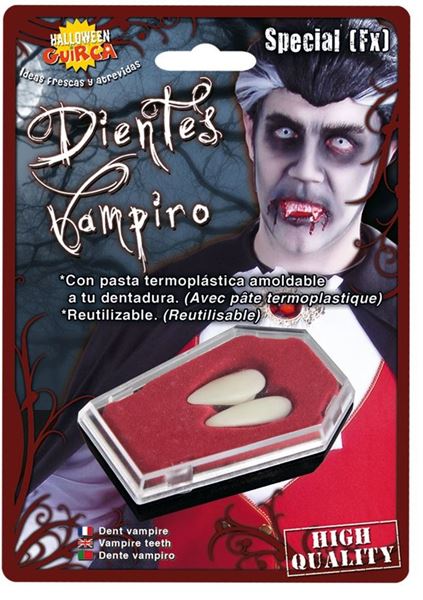 Dientes Colmillos Vampiro (2,5cm)✔️ por sólo 4,21 €. Envío en 24h. Tienda  Online.. ✓. Artículos de decoración para  Fiestas.
