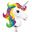 Picture of Globo Unicornio (83cm)