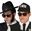 Imagens de Gafas Blues Brothers Negras