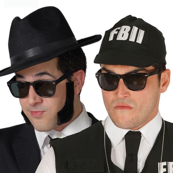 Imagen de Gafas Blues Brothers Negras