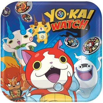 Imagens de Platos Yo-Kai Watch cartón 23cm (8 uds.)