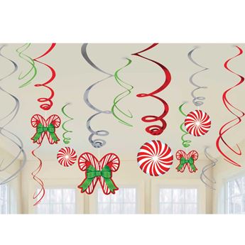 Imagen de Set decorados Espirales Candy  (12uds)