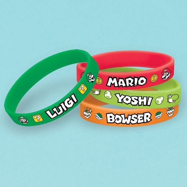 Picture of Pulseras de Super Mario Bros (6 unidades)