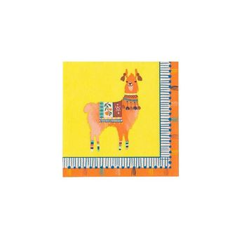 Picture of Servilletas Llama Boho papel 25cm (20 unidades)