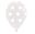 Picture of Globos Cristal Lunares Blancos (12)