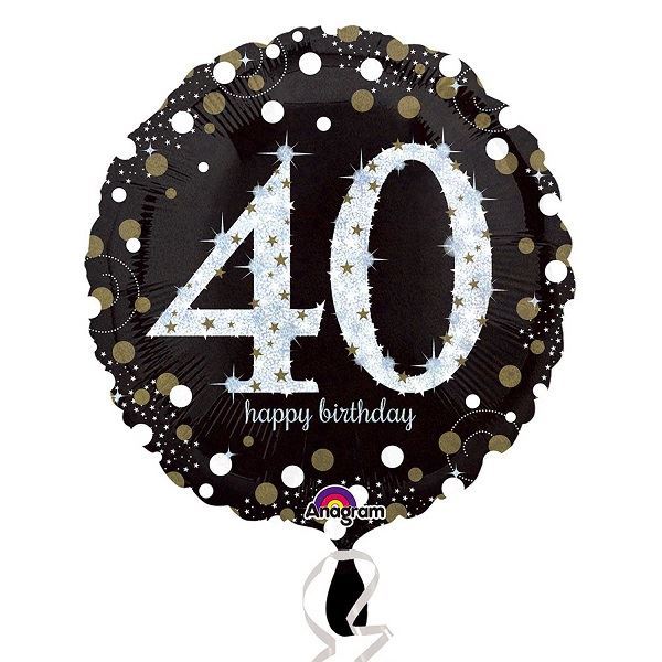 Globos Para Celebrar Cumpleaños 40