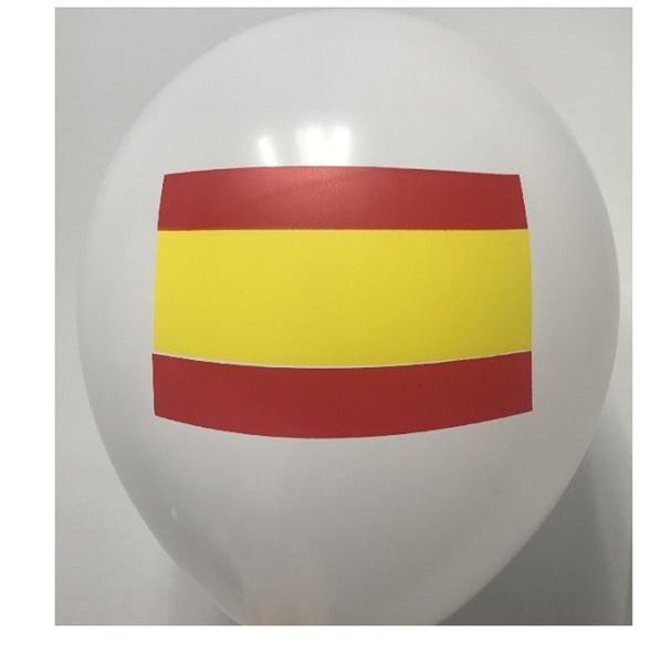 Imagen de Globos España Látex (12 unidades)