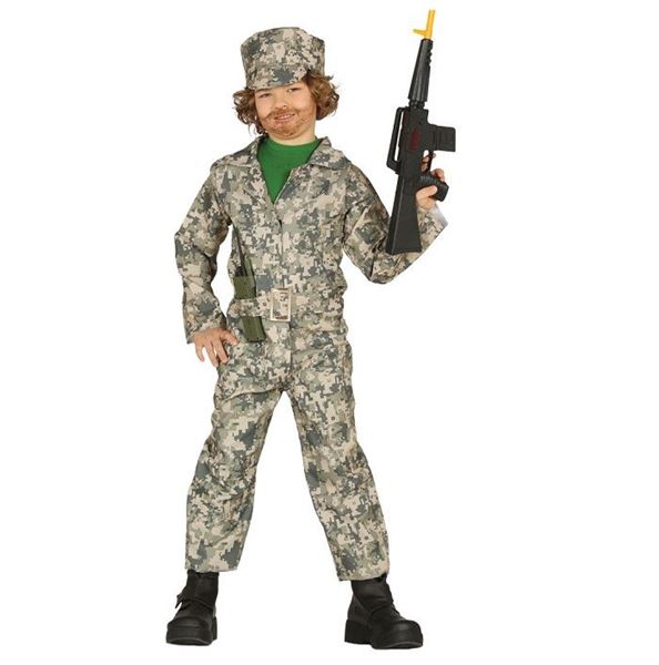 Imagen de Disfraz Militar (7-9 Años)