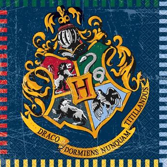 Imagen de Servilletas Harry Potter papel 33cm (16 unidades)