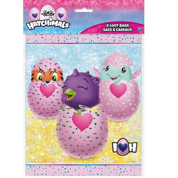 Imagen de Bolsas Chuches de Los Hatchimals (8 uds.)