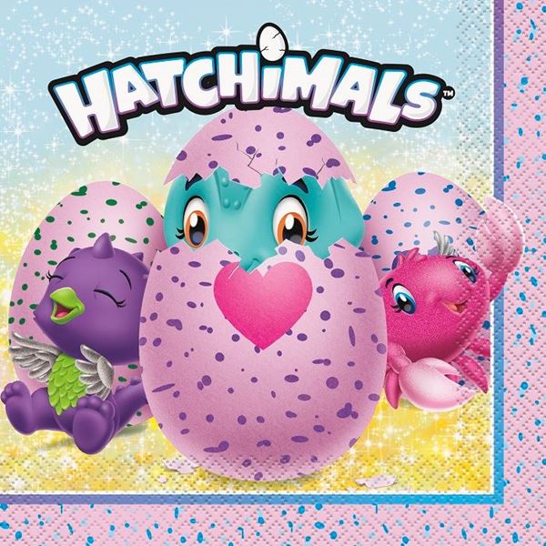 Servilletas de Los Hatchimals 16 uds. por solo 2 20 Tienda Online. Envio gratis en 24h. Fiestafacil . Fiestafacil Articulos de decoracion para Fiestas