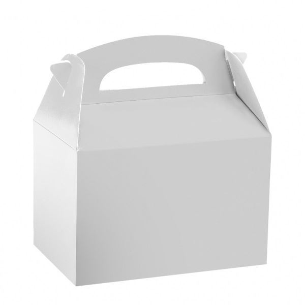 Caja Blanca Cartón✔️ por sólo 0,72 €. Envío en 24h. Tienda Online.  . ✓. Artículos de decoración para Fiestas.