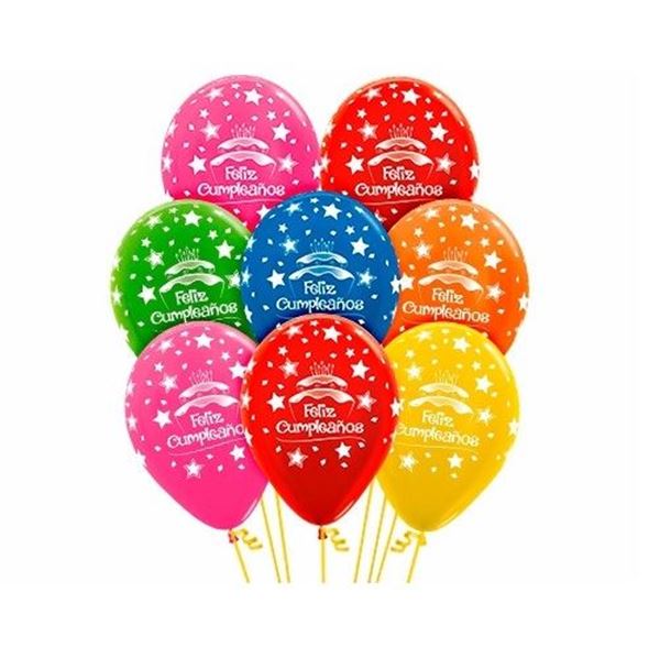 Globos Feliz Cumpleaños Tarta (12)✔️ por sólo 3,60 €. Envío en 24h. Tienda  Online. . ✓. Artículos de decoración para  Fiestas.