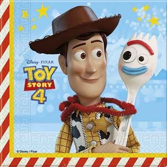 Imagens de Servilletas de Toy Story 4 (20 uds)