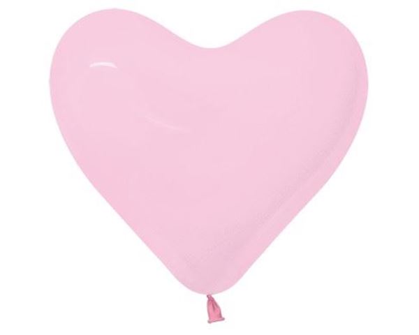 Imagen de Globos Corazón Rosa 40cm R16-COR-009 (50)