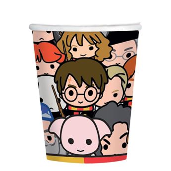 Imagen de Vasos Harry Potter Infantil cartón (8 unidades)