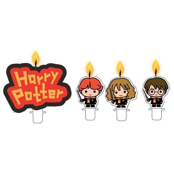 Imagen de Velas Harry Potter (4 unidades)