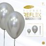 Imagen de Globos Réflex Plateados 30cm Sempertex R12-981-12 (12)