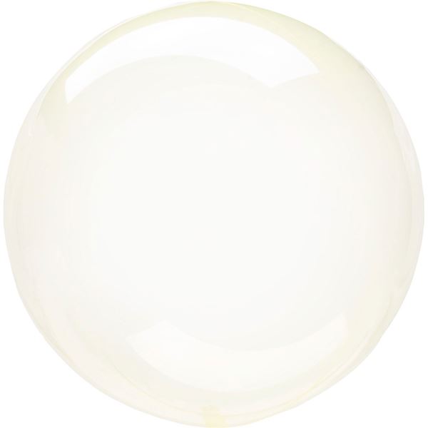 Imagens de Globo Burbuja Transparente Amarillo plástico (45cm)