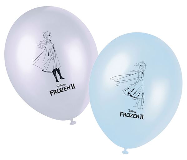 Imagen de Globos Frozen Látex (8 unidades)