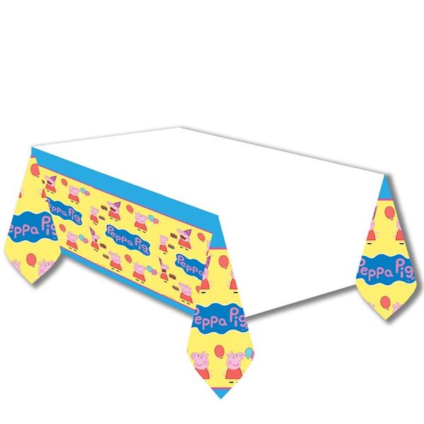 Picture of Mantel de Peppa Pig Tarta plástico (120cm x 180cm)