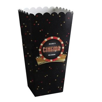 Imagens de Caja Palomitas de Hollywood Cine cartón (8 unidades)