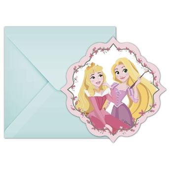 Imagens de Invitaciones de Princesas Disney (6 unidades)