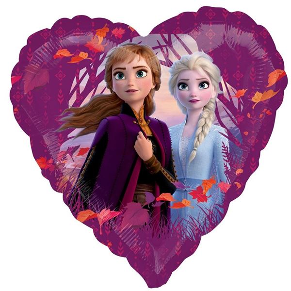 Imagen de Globo Anna y Elsa Frozen 2 Disney (45cm)