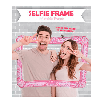 Picture of Marco Photocall Rosa Selfie Hinchable
