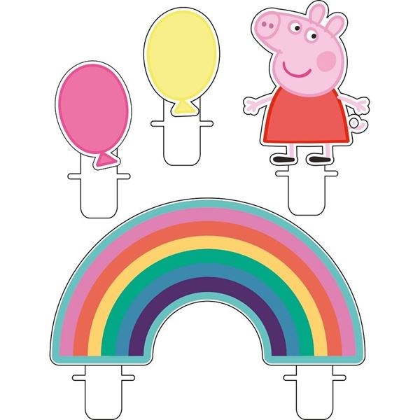 Imagen de Velas de Peppa Pig (4 unidades)