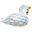 Picture of Globo Cisne Iridiscente (73cm)