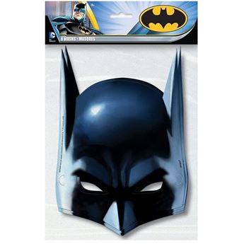 Imagen de Caretas de Batman cartón (8 unidades)