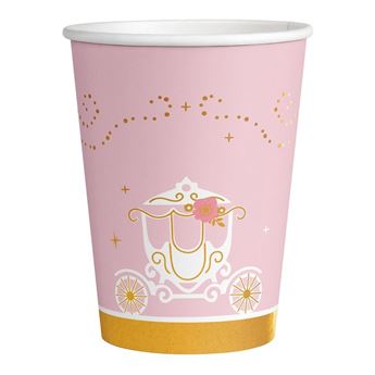 Imagens de Vasos Princesa por un Día cartón (8 unidades)