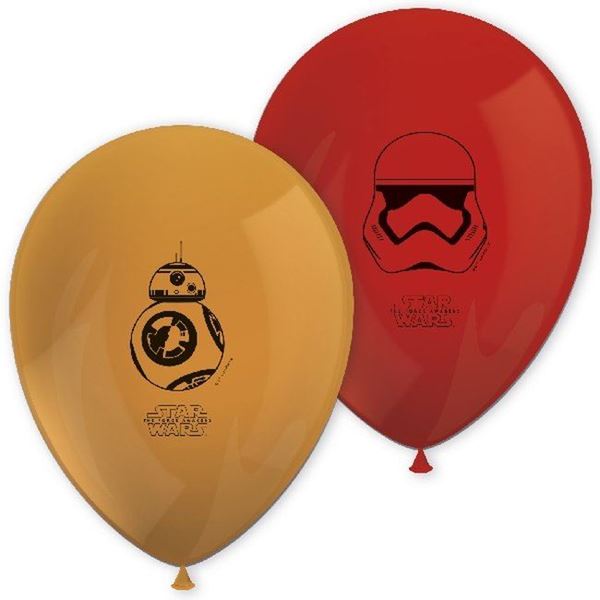 Imagens de Globos Star Wars La Guerra de las Galaxias Látex (8 unidades)