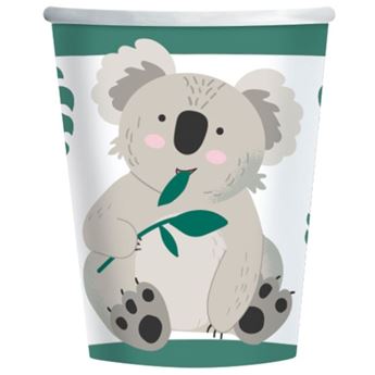 Imagen de Vasos de Koala cartón (8 unidades)