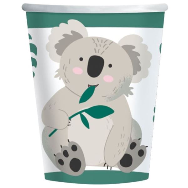 Imagens de Vasos de Koala cartón (8 unidades)