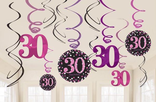 Imagen de Decorados Espirales 30 Años Glamour (12)