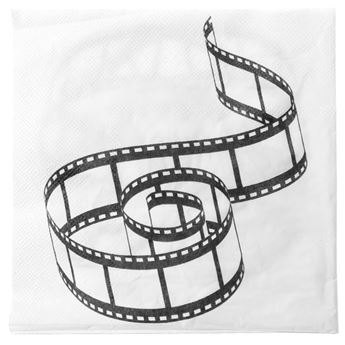 Imagens de Servilletas Película Cinematográfica papel 33cm (20 unidades)